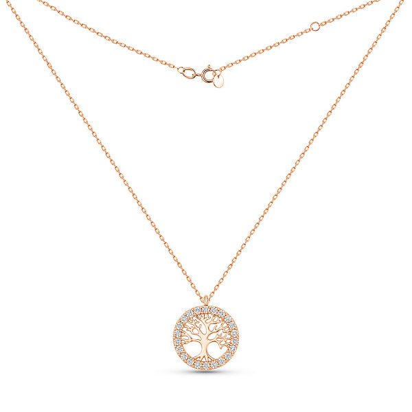 Кольє Дерево з золота з діамантами (арт. Ц011543010) – зображення 2