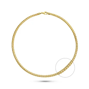 Золотое колье Francelli (арт. 352849ж)