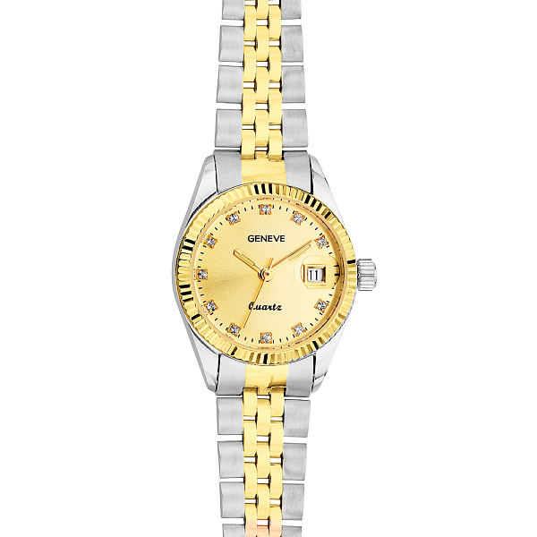 Жіночий класичний годинник з золота (арт. 260243бж) – зображення 2