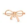 Золота брошка Бантики (арт. 270266) – зображення 1