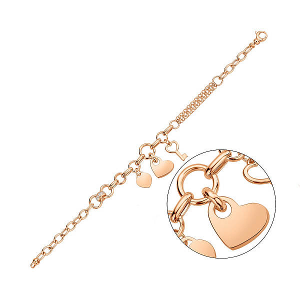 Браслет из красного золота (арт. 325390П3) – изображение 1