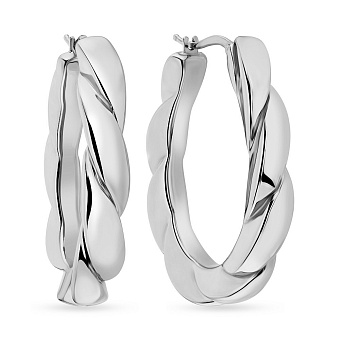 Сережки Francelli з білого золота (арт. е108239/35б)