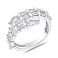 Серебряное кольцо с фианитами (арт. 7501/8396) – изображение 1