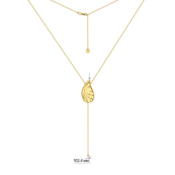 Золотое колье Francelli (арт. 361423ж) – изображение 8