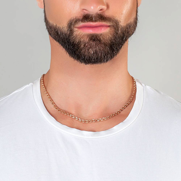 Цепочка золотая плетения Бисмарк (арт. 300309) – изображение 2