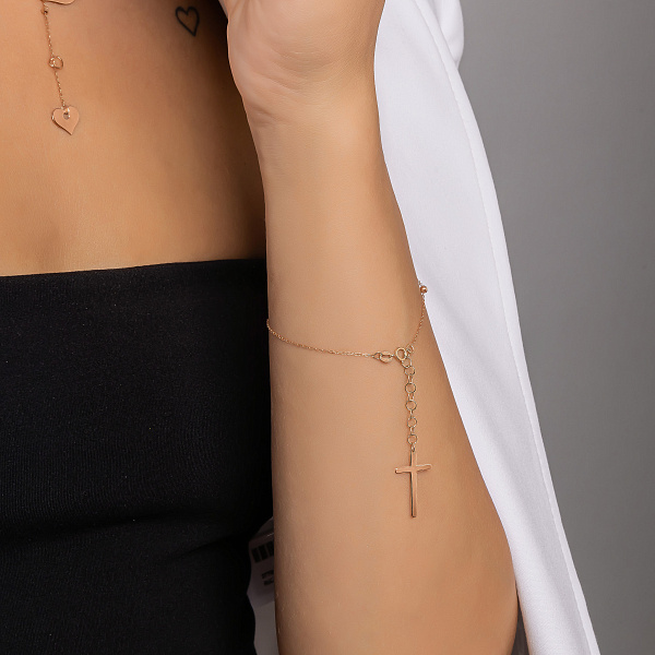 Браслет из красного золота (арт. 326958) – изображение 4