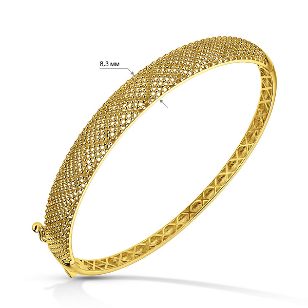 Браслет из желтого золота без камней (арт. 3261341ж) – изображение 2