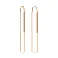 Сережки-протяжки из красного золота (арт. 109969) – изображение 1