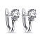 Серебряные серьги с фианитами (арт. 7502/21040р) – изображение 1