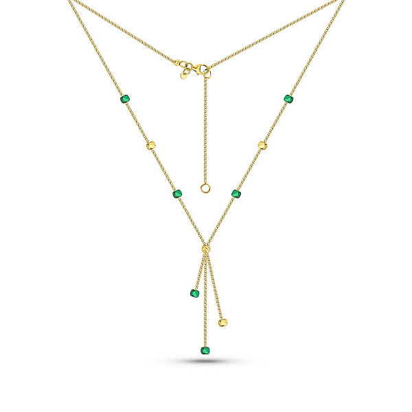 Золотое колье Francelli (арт. 352668жз) – изображение 2