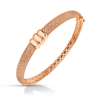 Жесткий золотой браслет (арт. 3261164)