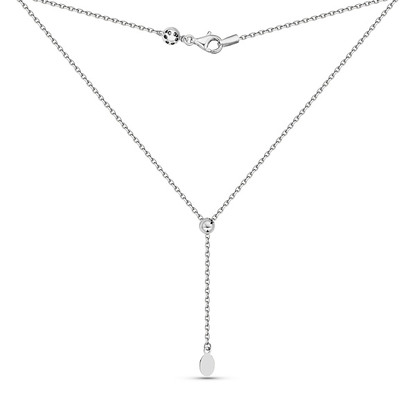 Колье Fly из белого золота с регулируемым размером (арт. 352415/1б) – изображение 2