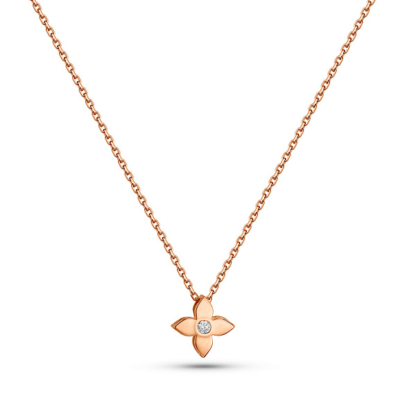 Золоте кольє з фіанітом (арт. 360351) – зображення 2