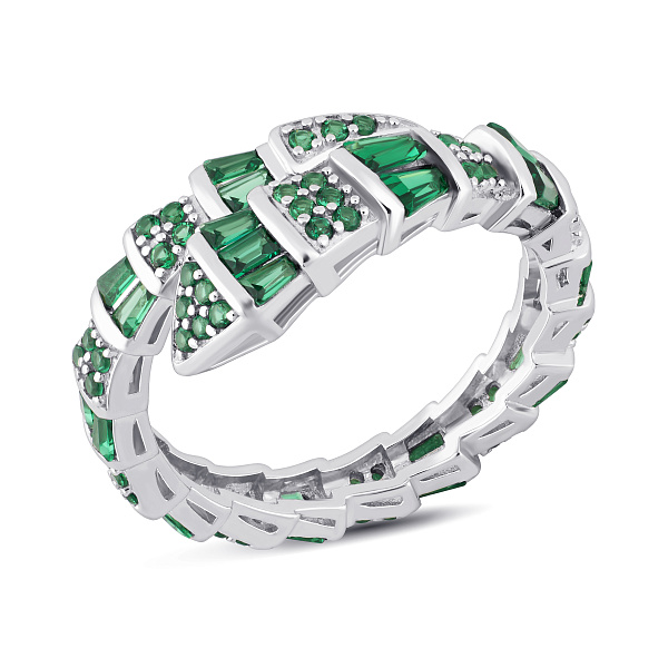 Серебряное кольцо Змея (арт. 7501/8347аз) – изображение 1