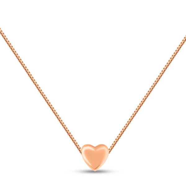 Золотое колье Сердечко (арт. 360157/2) – изображение 1