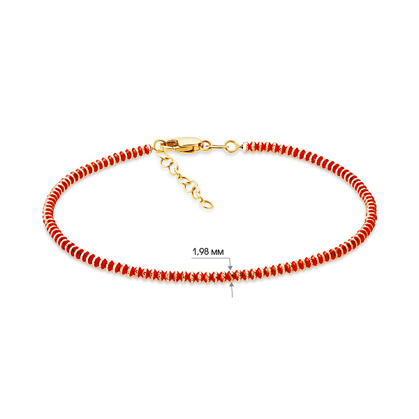 Браслет Francelli из желтого золота (арт. 324058жк) – изображение 2