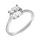 Серебряное кольцо с фианитом (арт. 7501/8035) – изображение 1
