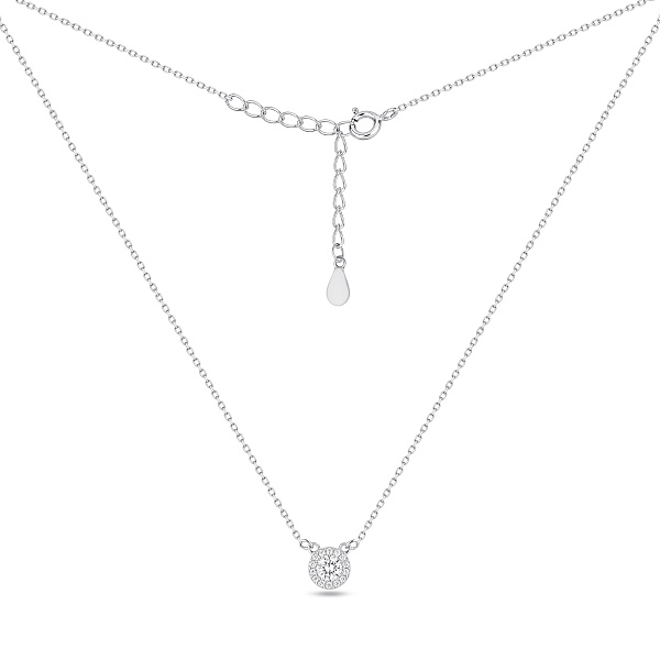 Серебряное колье с фианитами (арт. 7507/2503) – изображение 1