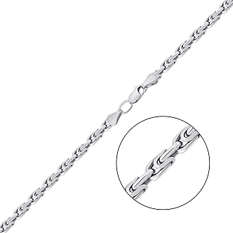 Серебряная цепочка без камней (арт. 03022443ч)