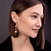 Золотые серьги с подвесками (арт. 1091265) – изображение 3