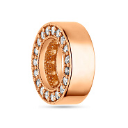 Золотой шарм с фианитами (арт. 424592)