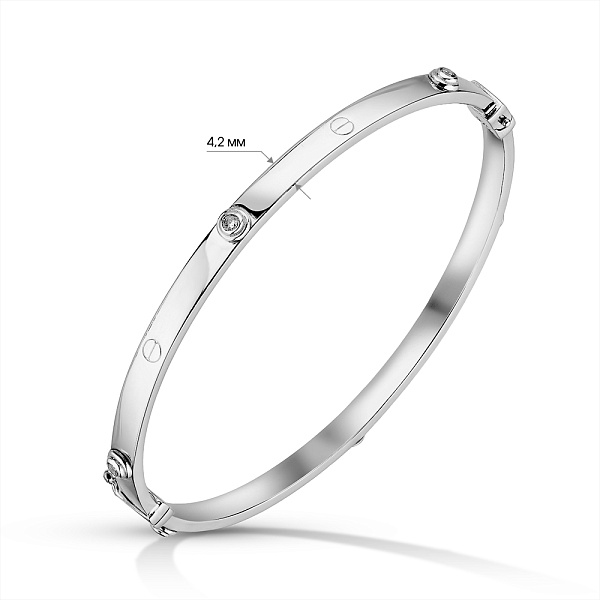 Браслет из серебра (арт. 7509/4956) – изображение 2