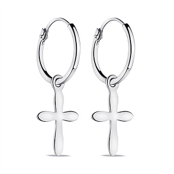 Фото Срібні сережки з підвісками (арт. 7502/9586/15)