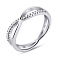 Серебряное кольцо с фианитами (арт. 7501/8211) – изображение 1