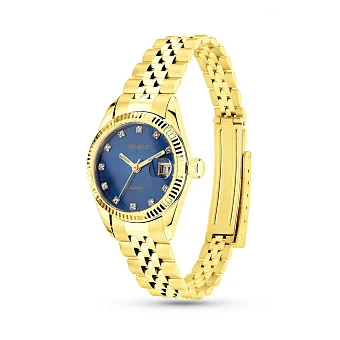 Кварцовий годинник з жовтого золота (арт. 260243жс)