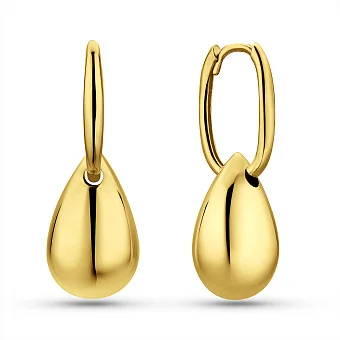 Сережки трансформери з жовтого золота (арт. 1091945ж)