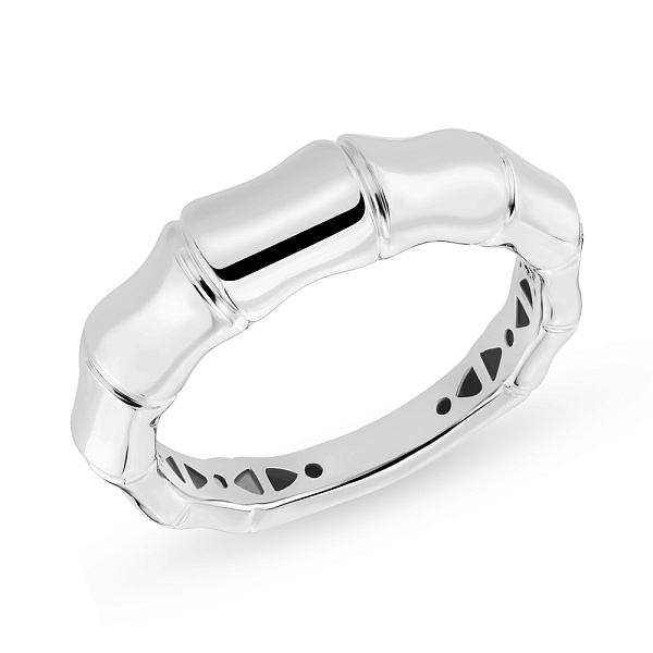 Кольцо из белого золота Francelli без камней (арт. е155416б) – изображение 1