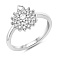 Серебряное кольцо с фианитами (арт. 7501/8190) – изображение 2