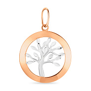 Золотий кулон Дерево (арт. 424090р)