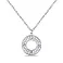 Кольє срібне з підвіскою і з фіанітами (арт. 7507/1629) – зображення 1