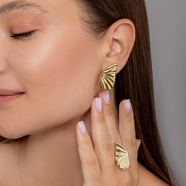 Золота каблучка Francelli (арт. 141423ж) – зображення 2