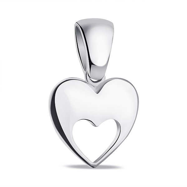 Серебряный подвес без камней (арт. 7503/4213) – изображение 1