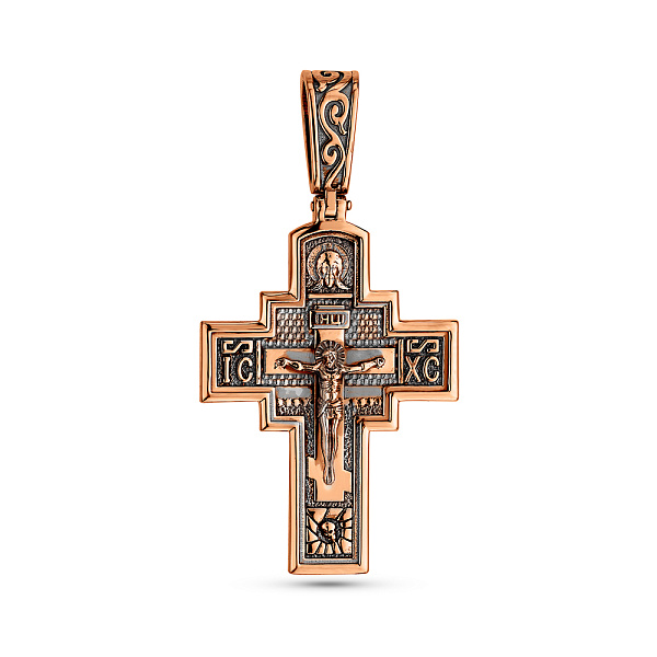 Золотий хрестик з розп'яттям (арт. 501683/30ч) – зображення 1