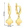 Серьги-подвески из желтого золота (арт. 108670/9ж) – изображение 3