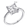 Серебряное кольцо с фианитами (арт. 7501/6429) – изображение 2