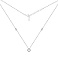 Серебряное колье Клевер (арт. 7507/2389/8) – изображение 2