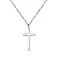 Колье из серебра Крестик без вставок (арт. 7507/1284) – изображение 1