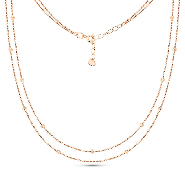 Кольє з червоного золота (арт. 360179) – зображення 2