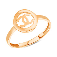 Кольцо из красного золота (арт. 154810)