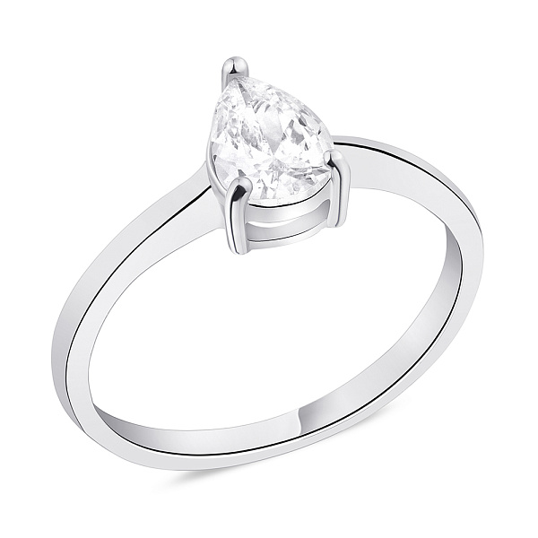 Срібна каблучка з фіанітом (арт. 7501/5733) – зображення 1