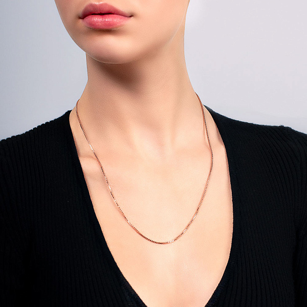 Цепочка из красного золота плетения Венецианское (арт. 304603) – изображение 2