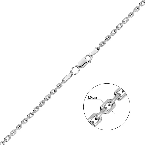 Цепочка из золота Якорного плетения (арт. ц306209б) – изображение 2