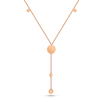 Золоте кольє-краватка Монети (арт. 352349)