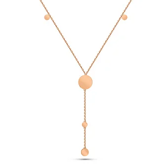 Золоте кольє-краватка Монети (арт. 352349)