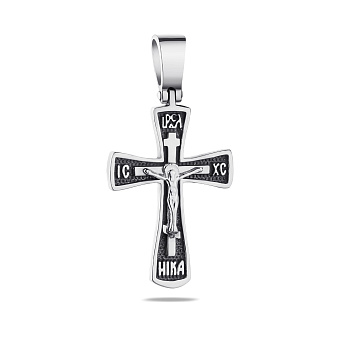 Фото Крестик серебряный с распятием (арт. 7904/2-0917.0.4)