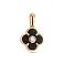 Золотий кулон з оніксом (арт. 424889/15о) – зображення 1